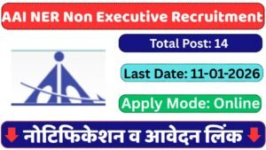 AAI NER Non Executive Recruitment 2025