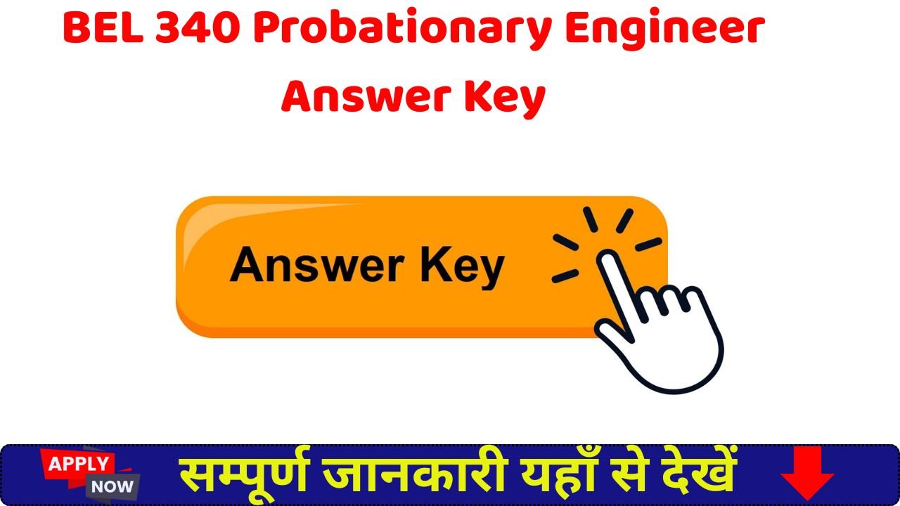 BEL 340 Probationary Engineer Answer Key