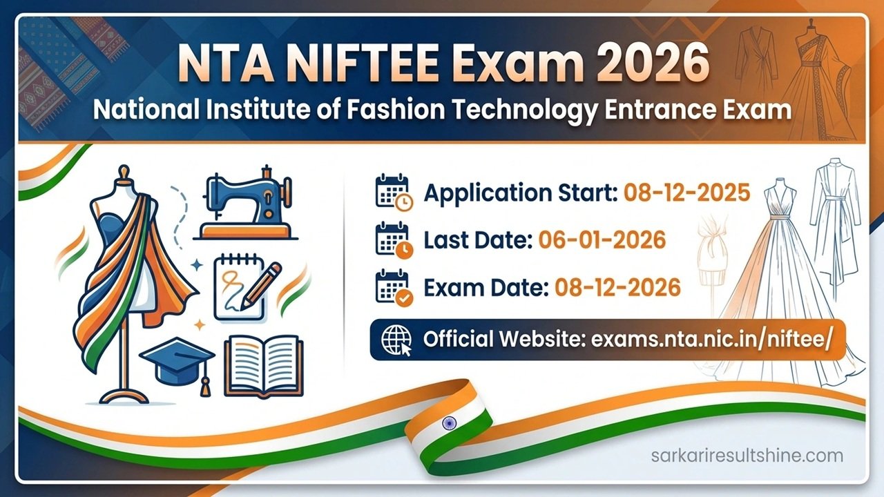 NTA NIFTEE Exam 2026