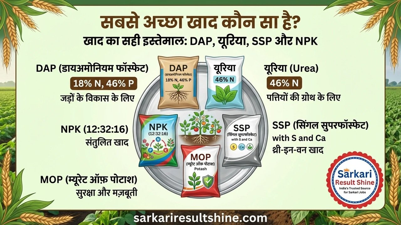 सबसे अच्छा खाद कौन सा है