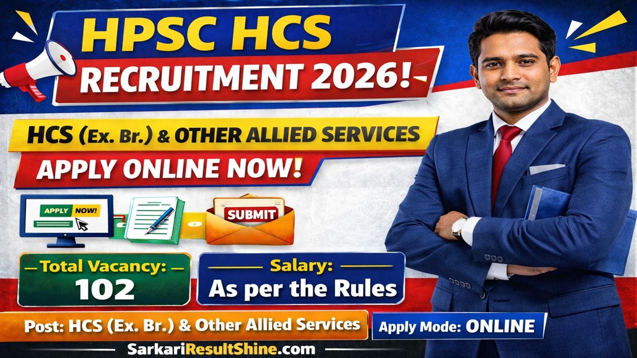 HPSC HCS Recruitment 2026