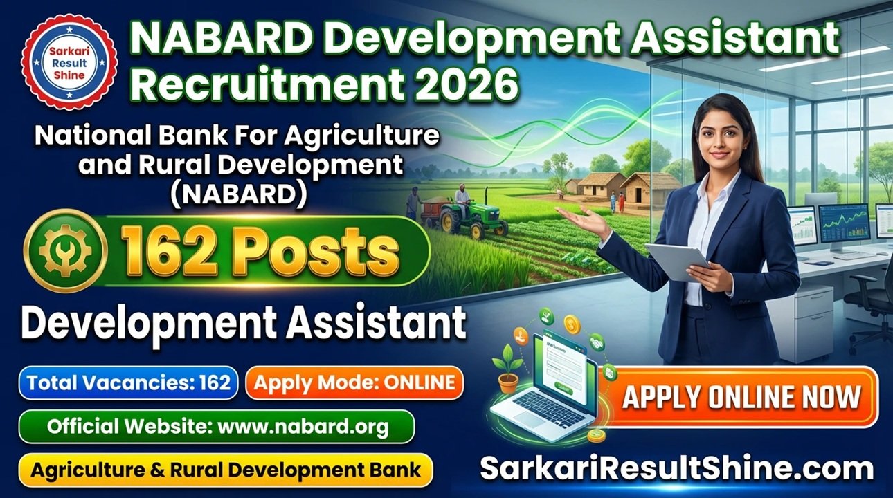 NABARD Development Assistant Recruitment 2026