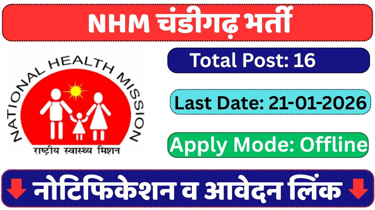 NHM Chandigarh Recruitment 2026