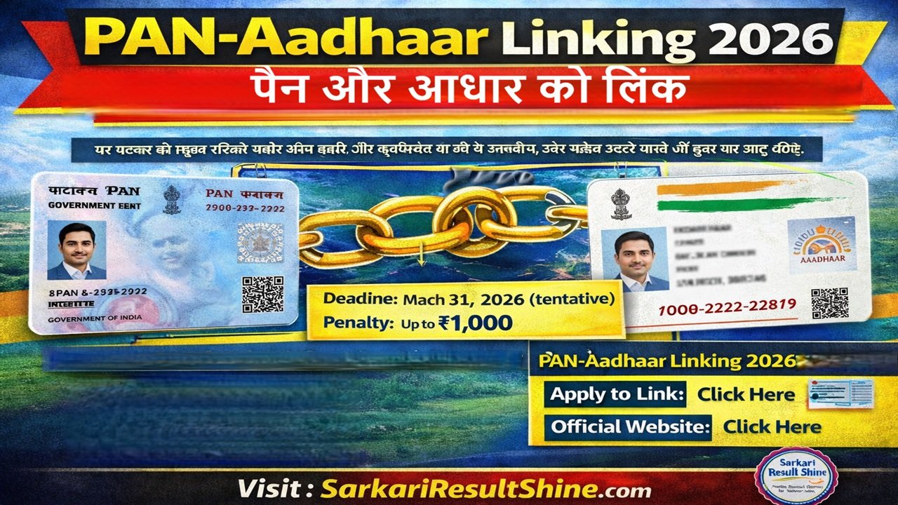 PAN-Aadhaar Linking 2026