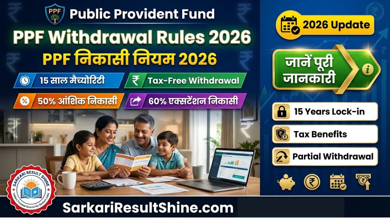 PPF Withdrawal Rules 2026