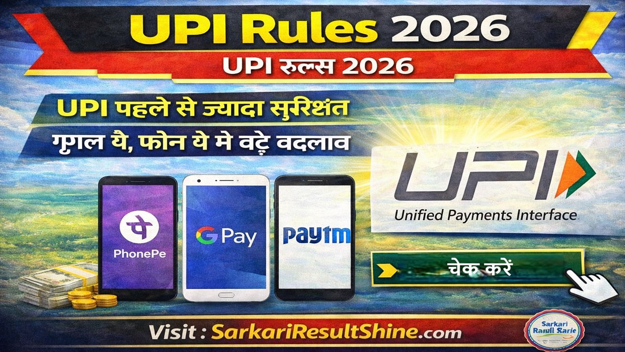 UPI Rules 2026