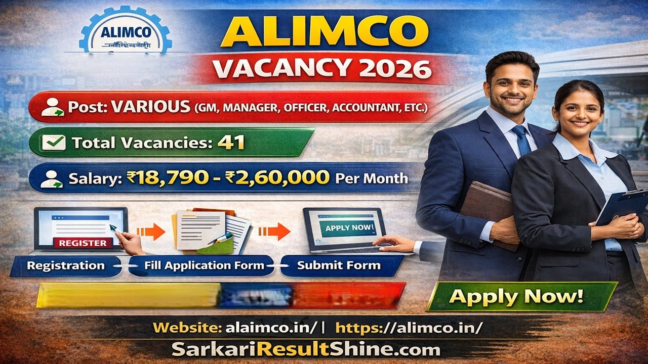 ALIMCO Vacancy 2026