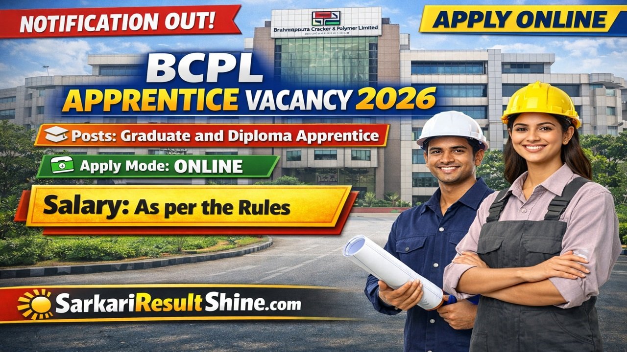 BCPL Apprentice Vacancy 2026