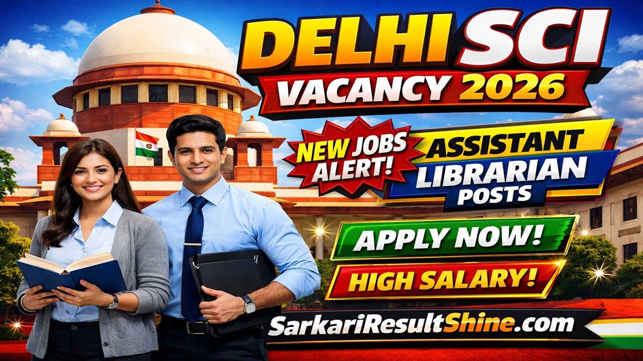 Delhi SCI Vacancy 2026