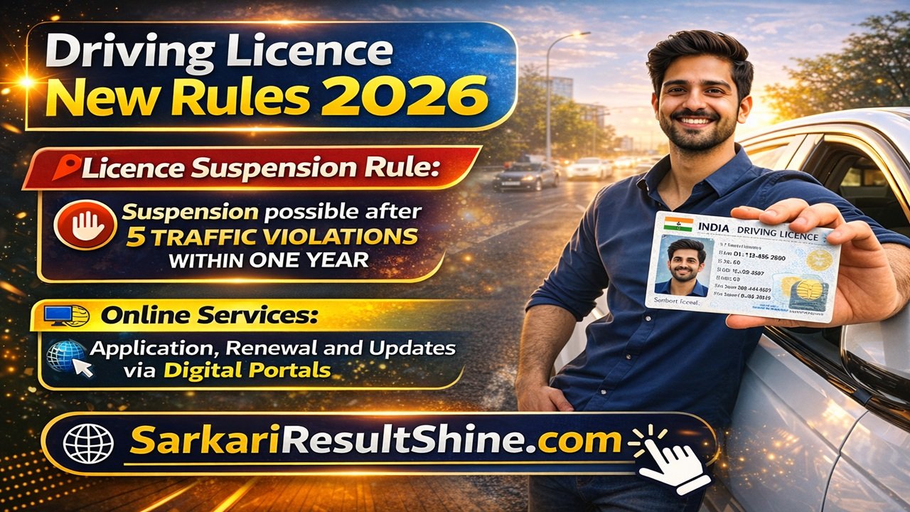 Driving Licence New Rules 2026 Check Now