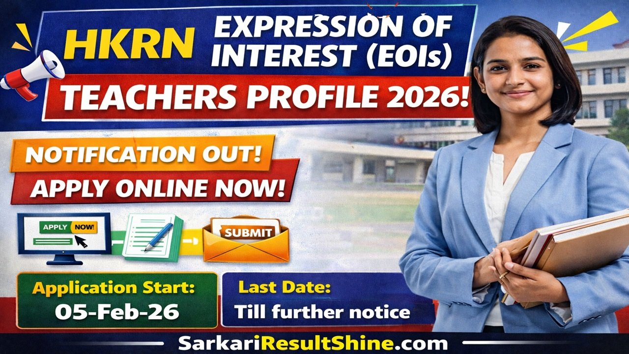 HKRN Expression of Interest (EOIs) for Teachers Profile 2026