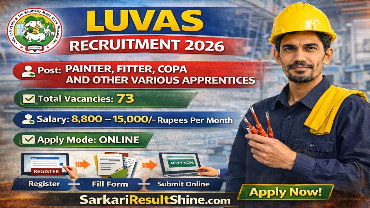 LUVAS Recruitment 2026