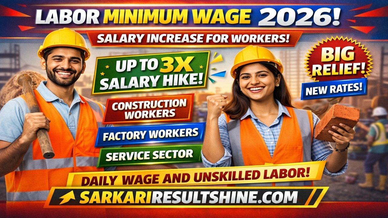 Labor Minimum Wage Hike 2026