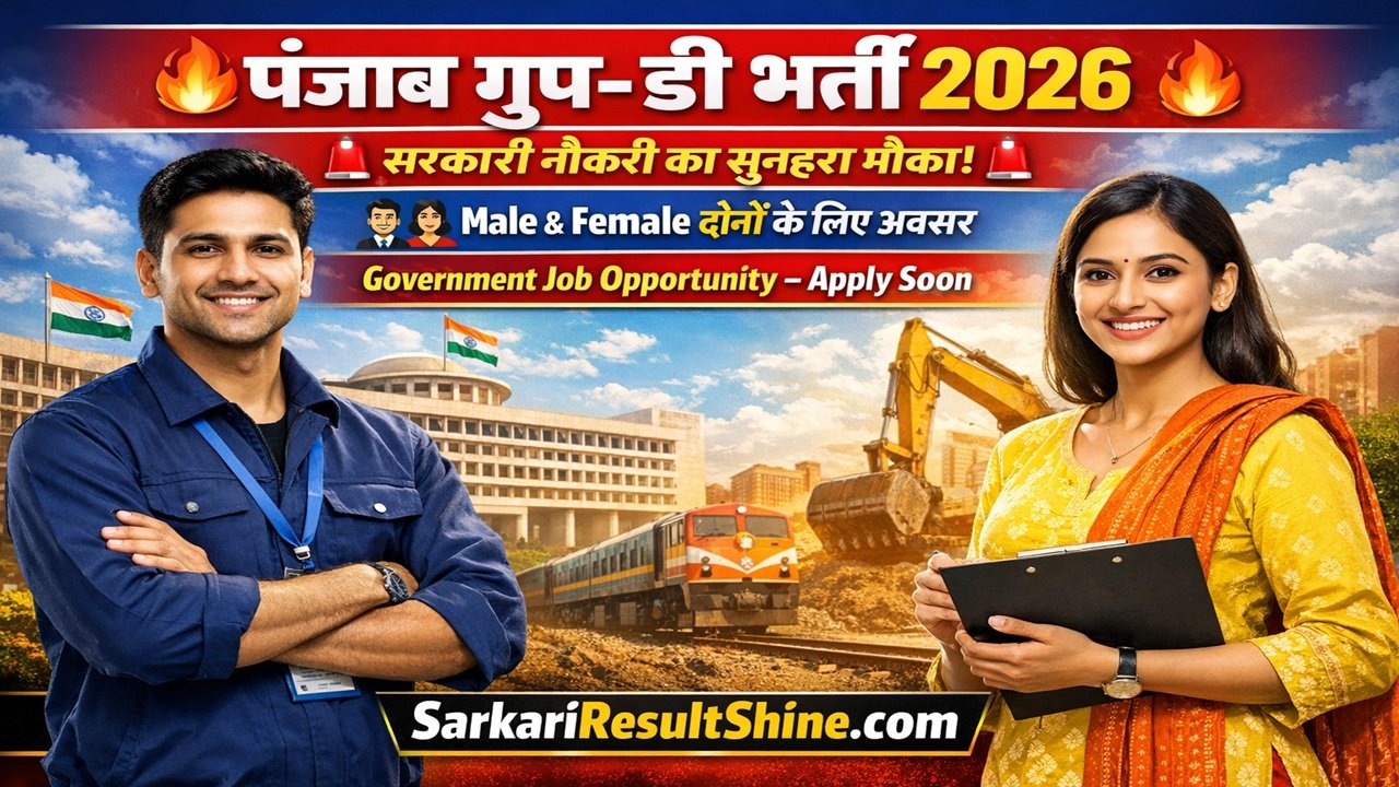 PSSSB Group D Vacancy 2026