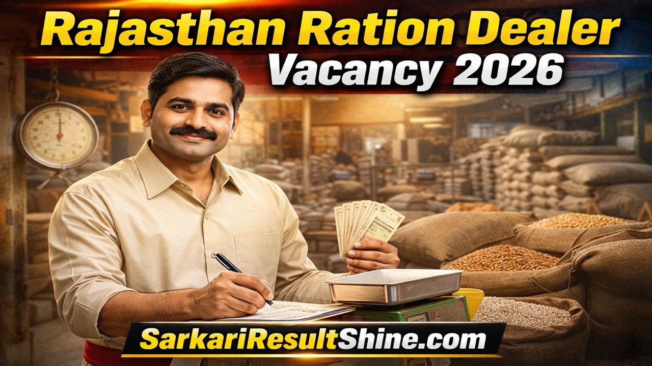 Rajasthan Ration Dealer Vacancy 2026