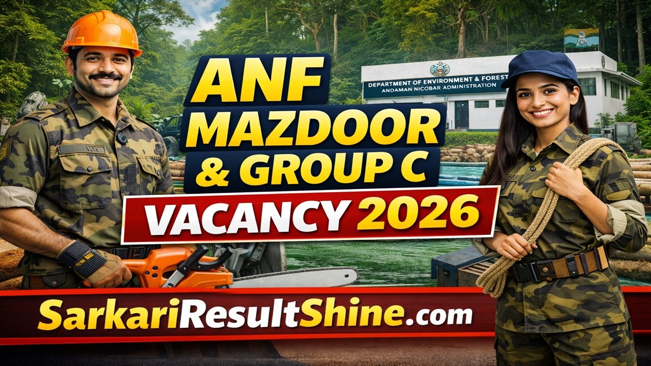 ANF ​​Mazdoor & Group C Vacancy 2026