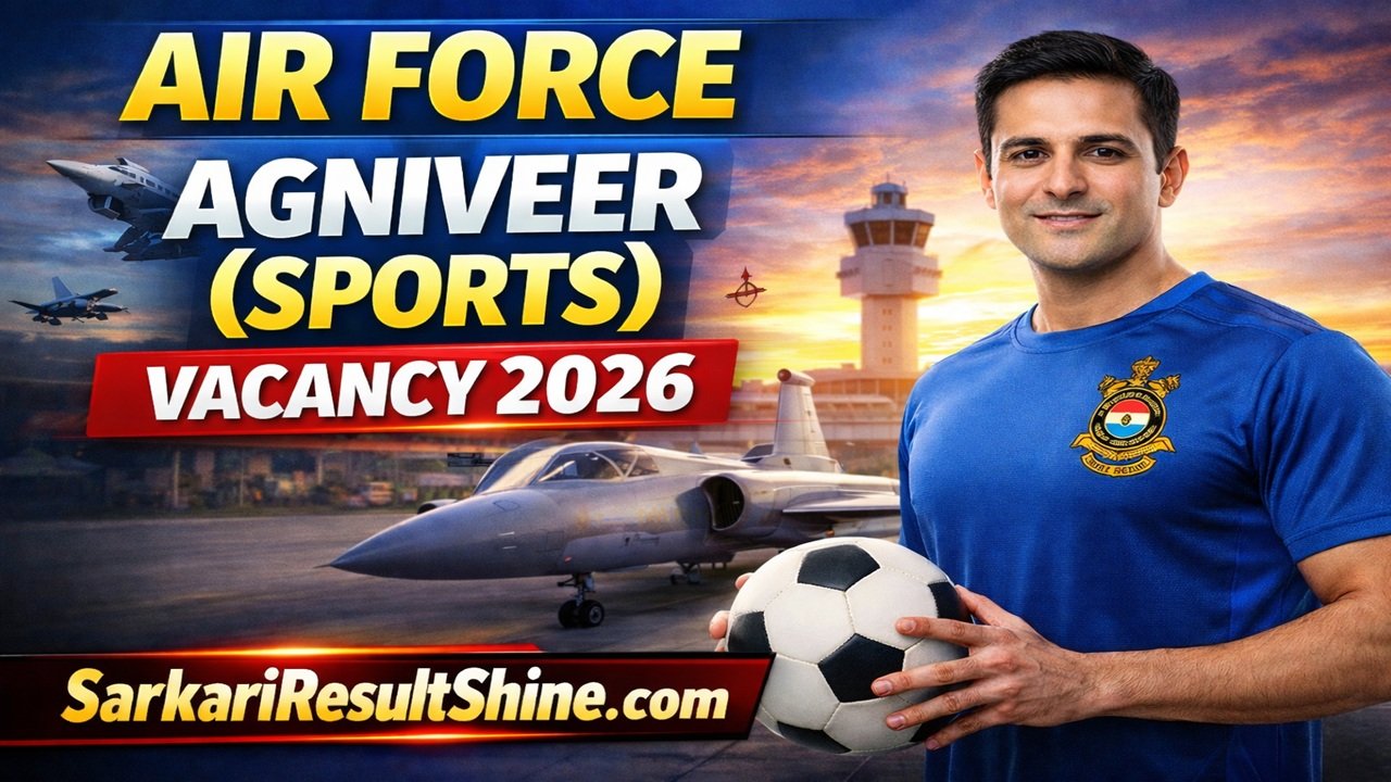 Air Force Agniveer (Sports) Vacancy 2026
