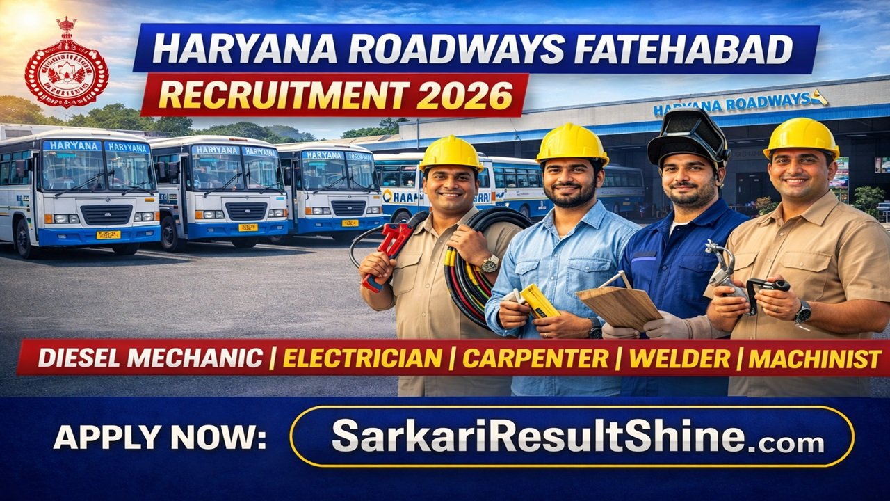 Haryana Roadways Fatehabad Recruitment 2026