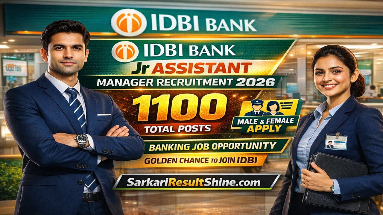 IDBI Bank Jr Assistant Manager Recruitment 2026