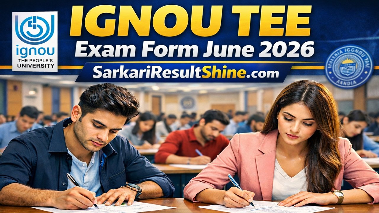 IGNOU TEE Exam Form June 2026
