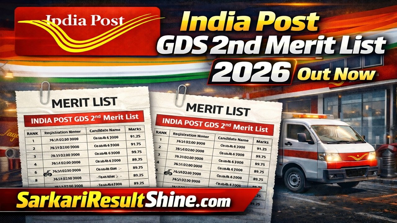 India Post GDS 2nd Merit List 2026