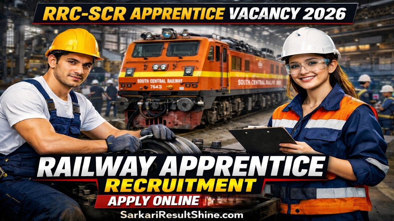 RRC-SCR Apprentice Vacancy 2026