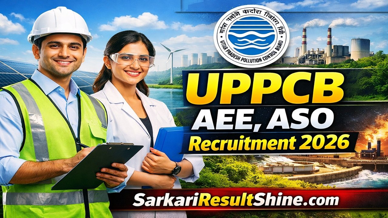 UPPCB AEE, ASO Recruitment 2026