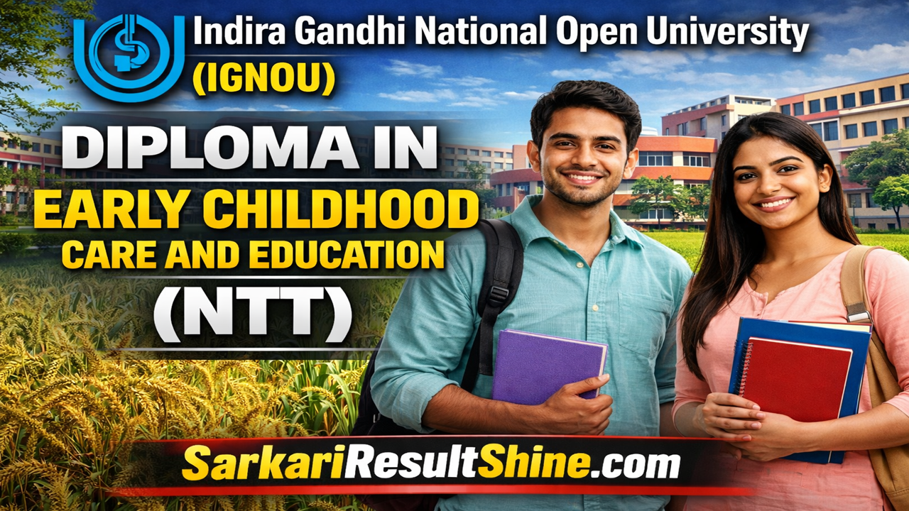 IGNOU DECE Course 2026