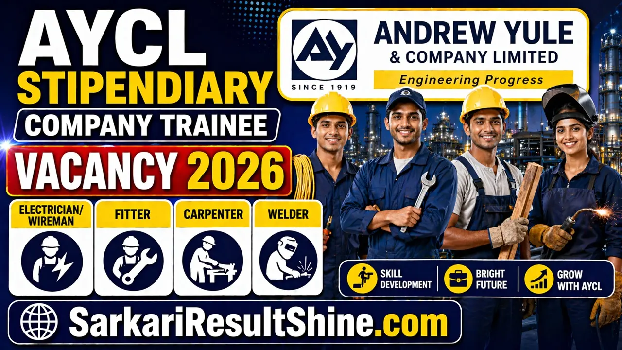 aycl stipendiary company trainee vacancy 2026