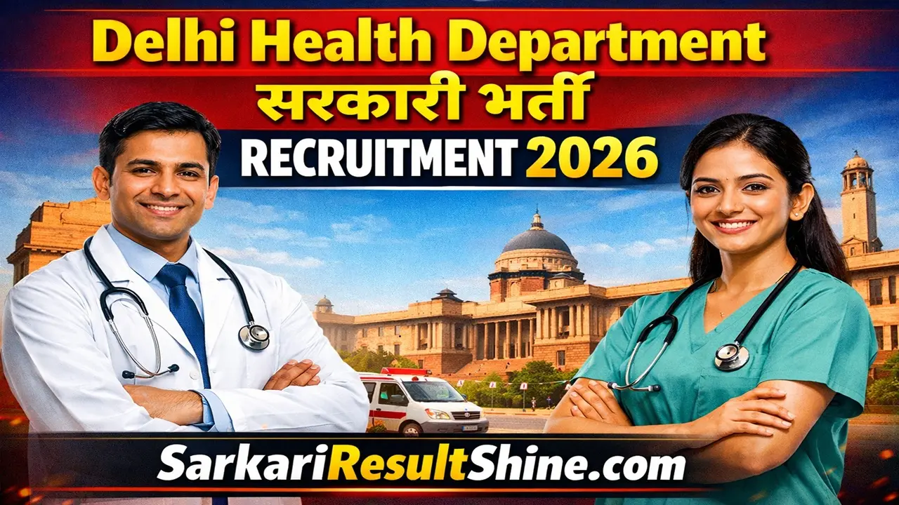 delhi health department recruitment 2026