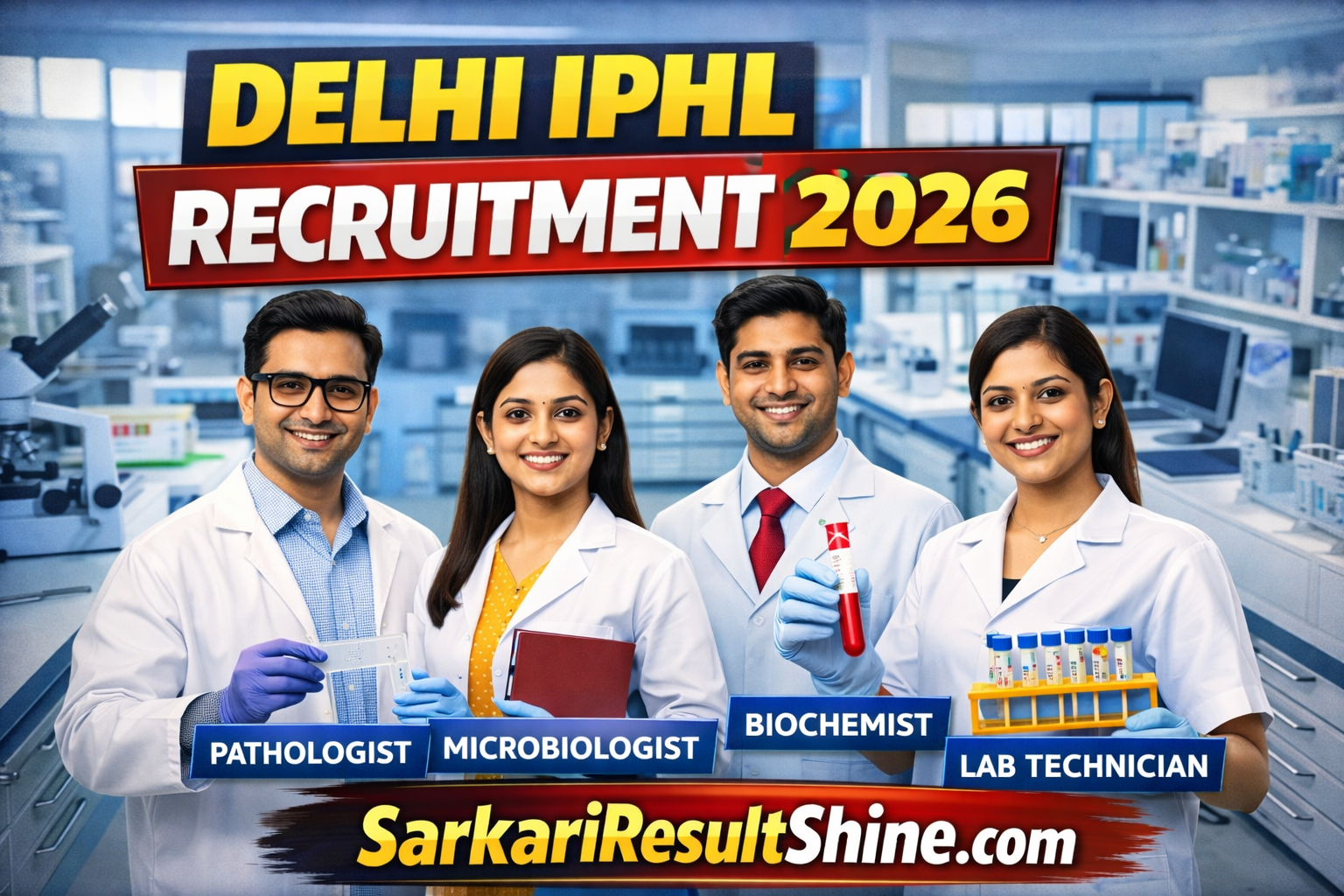 delhi iphl recruitment 2026