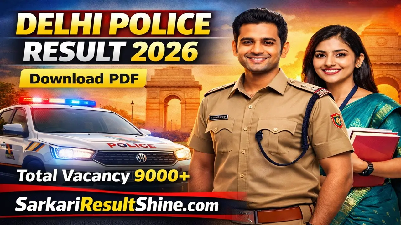 delhi police result 2026 Out