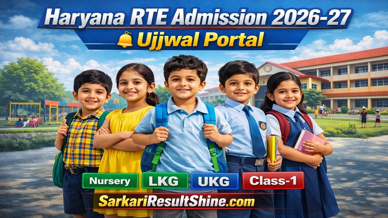 Haryana RTE Admission 2026-27