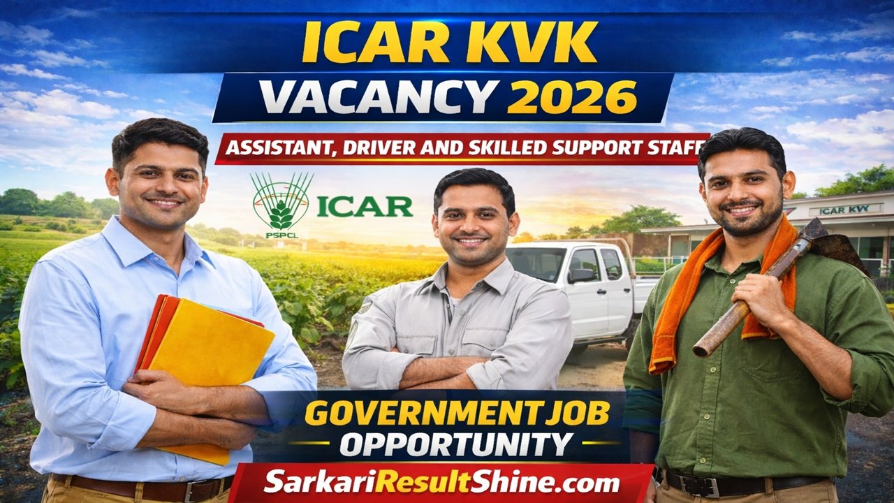 ICAR KVK Vacancy 2026