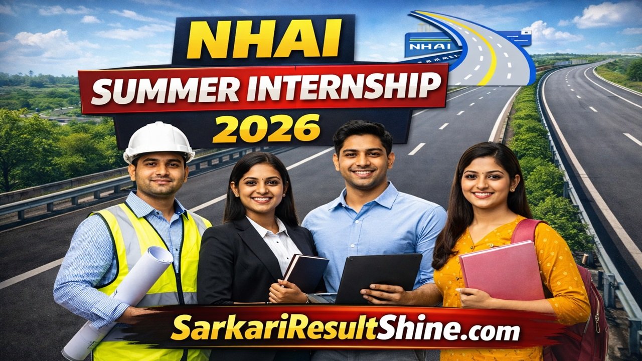 NHAI Summer Internship 2026