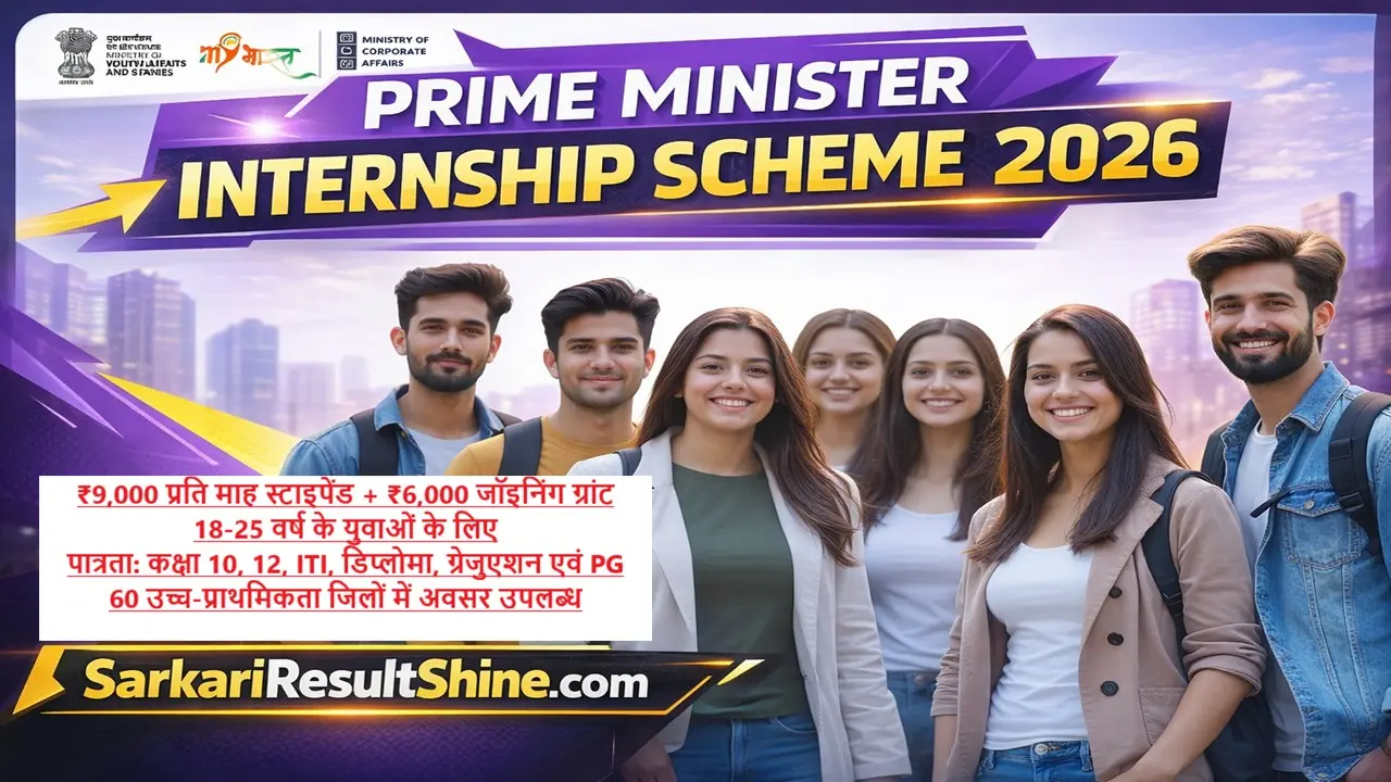 prime minister internship scheme 2026