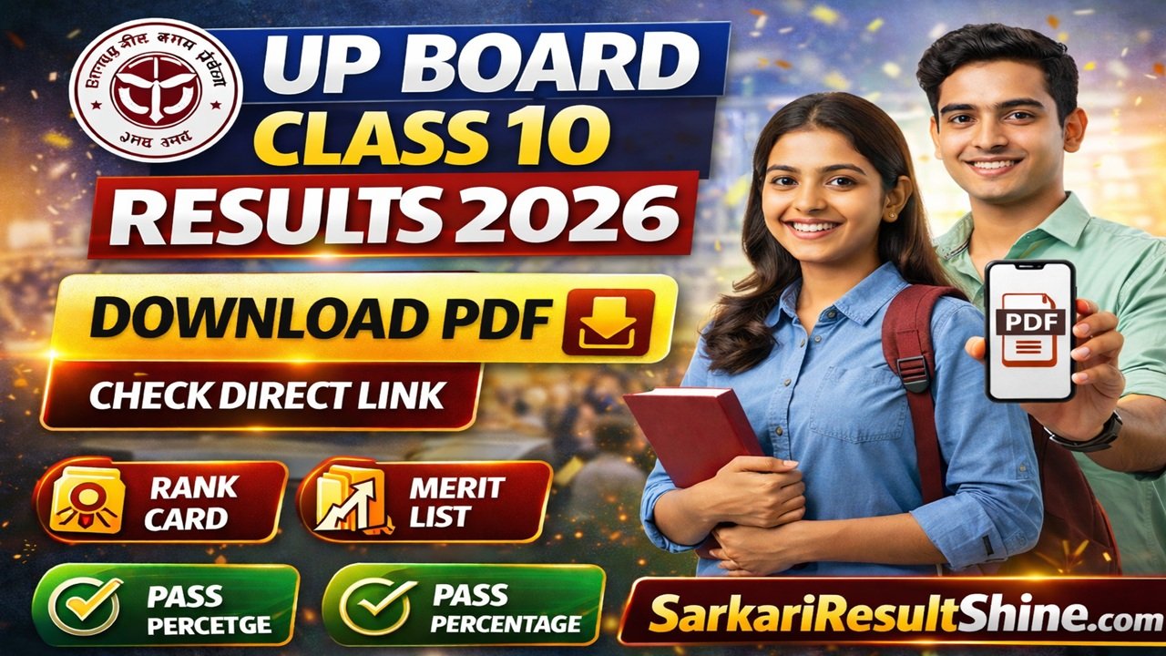 UP Board Class 10 Results 2026