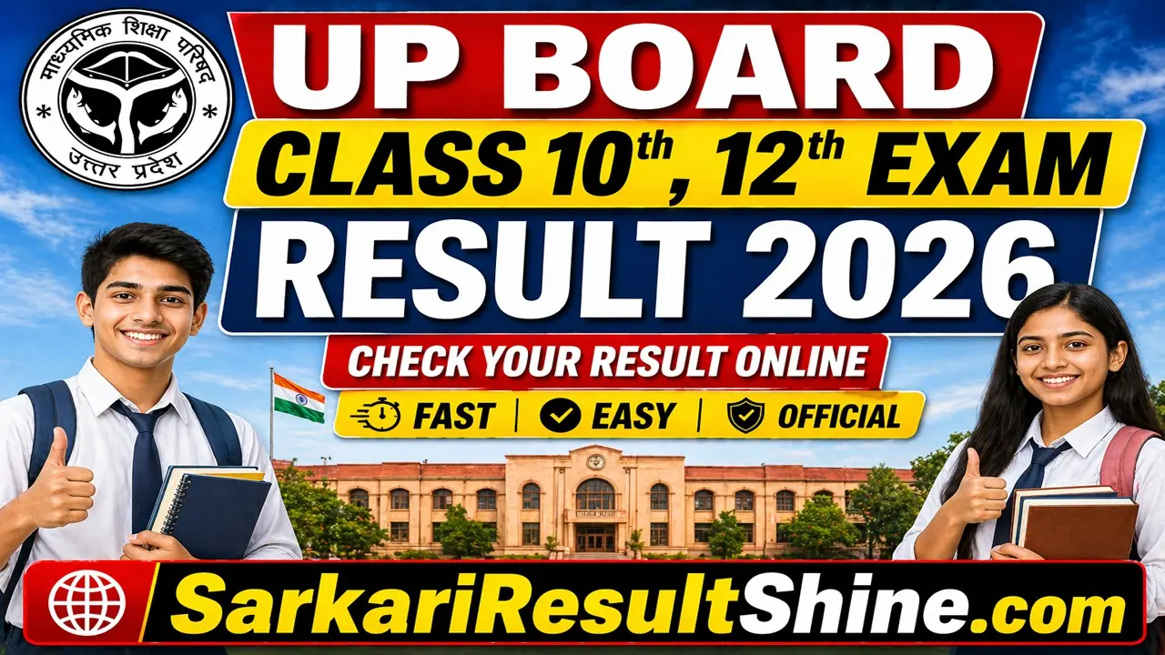 up board class 10th, 12th exam result 2026