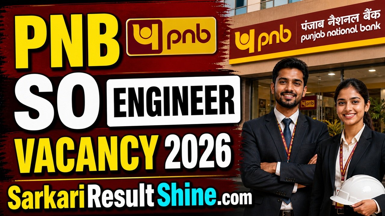 PNB SO Engineer Vacancy 2026