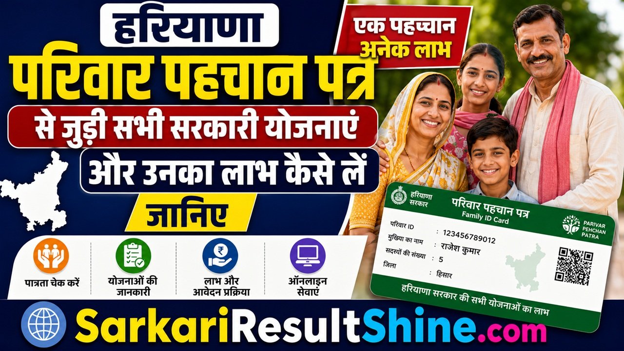 Sabhi Sarkari Yojana Family ID Card