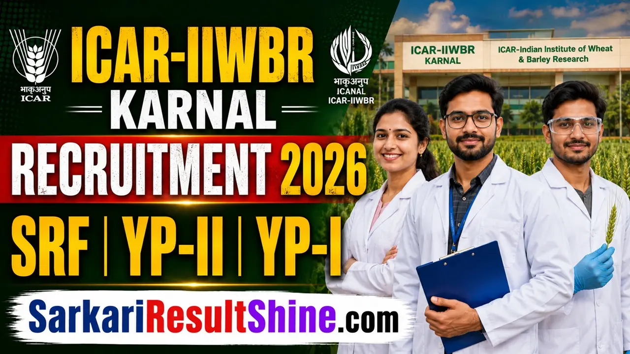 icar iiwbr karnal recruitment 2026