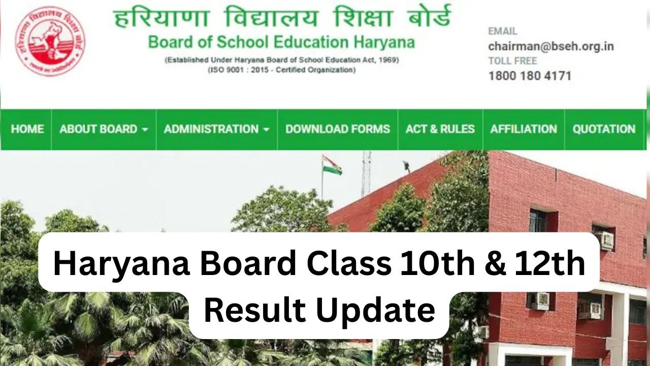 Haryana Board Result 2026