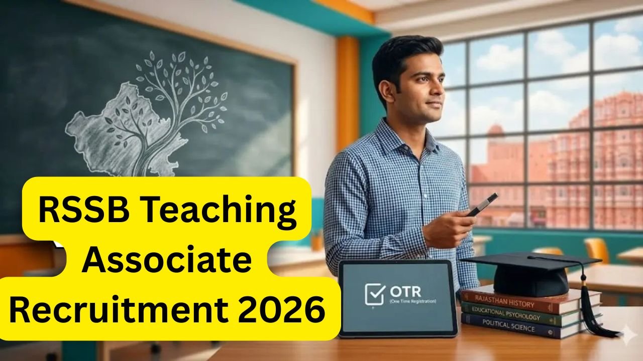 RSSB Teaching Associate Recruitment 2026