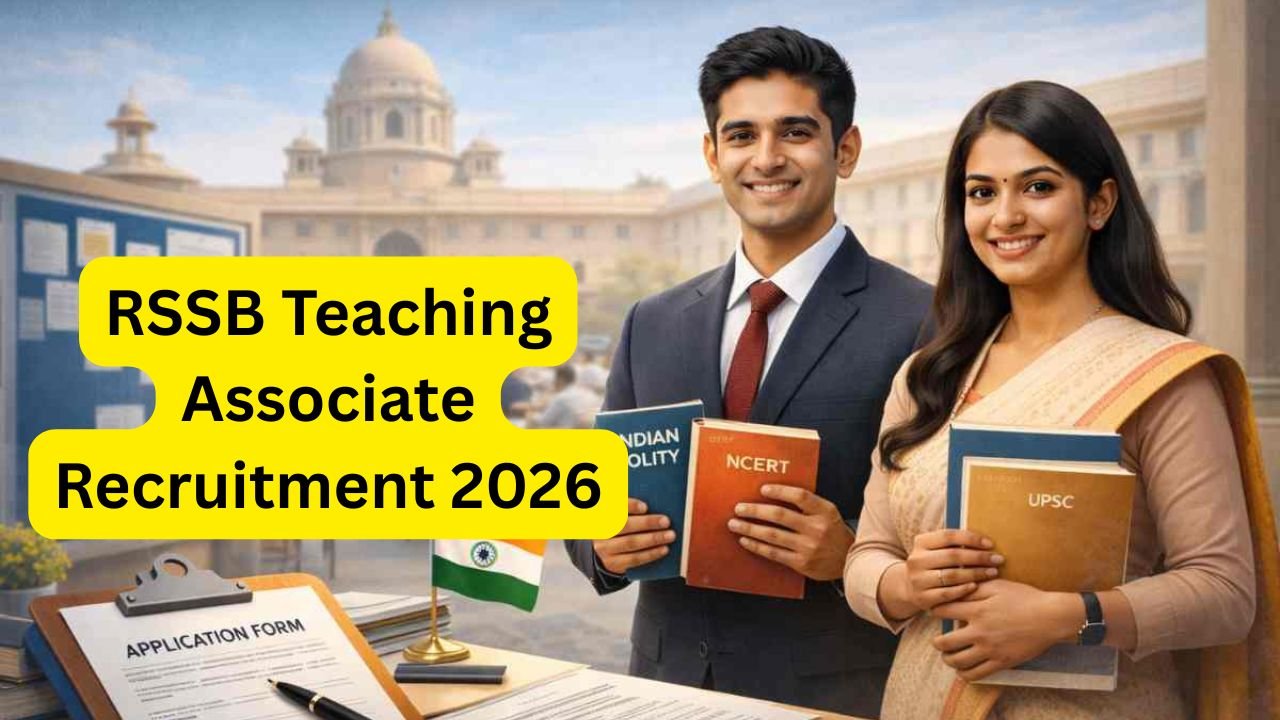 RSSB Teaching Associate Recruitment 2026