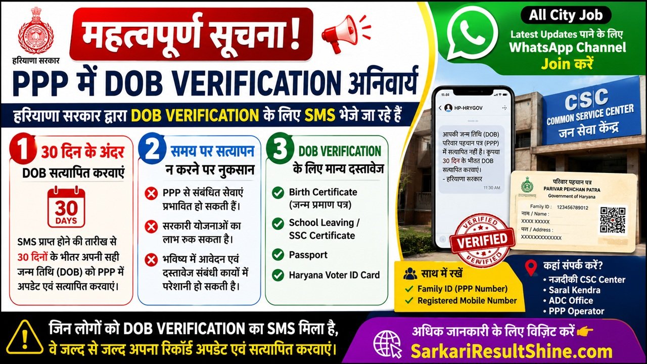 Family ID DOB Verification Update 2026