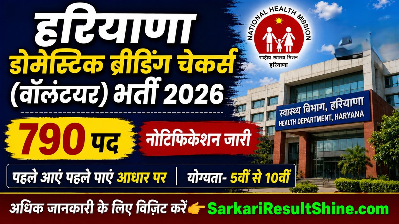 Haryana DBC Vacancy 2026