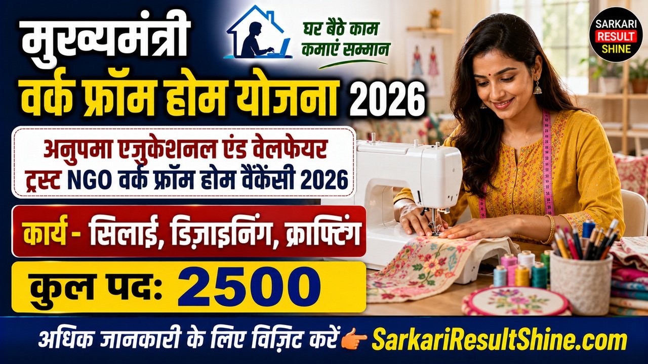 Anupama Educational and Welfare Trust NGO Work From Home Vacancy 2026