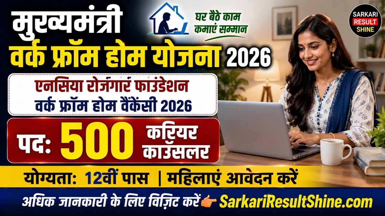 Nsiya Rojgar Foundation Work From Home Vacancy 2026