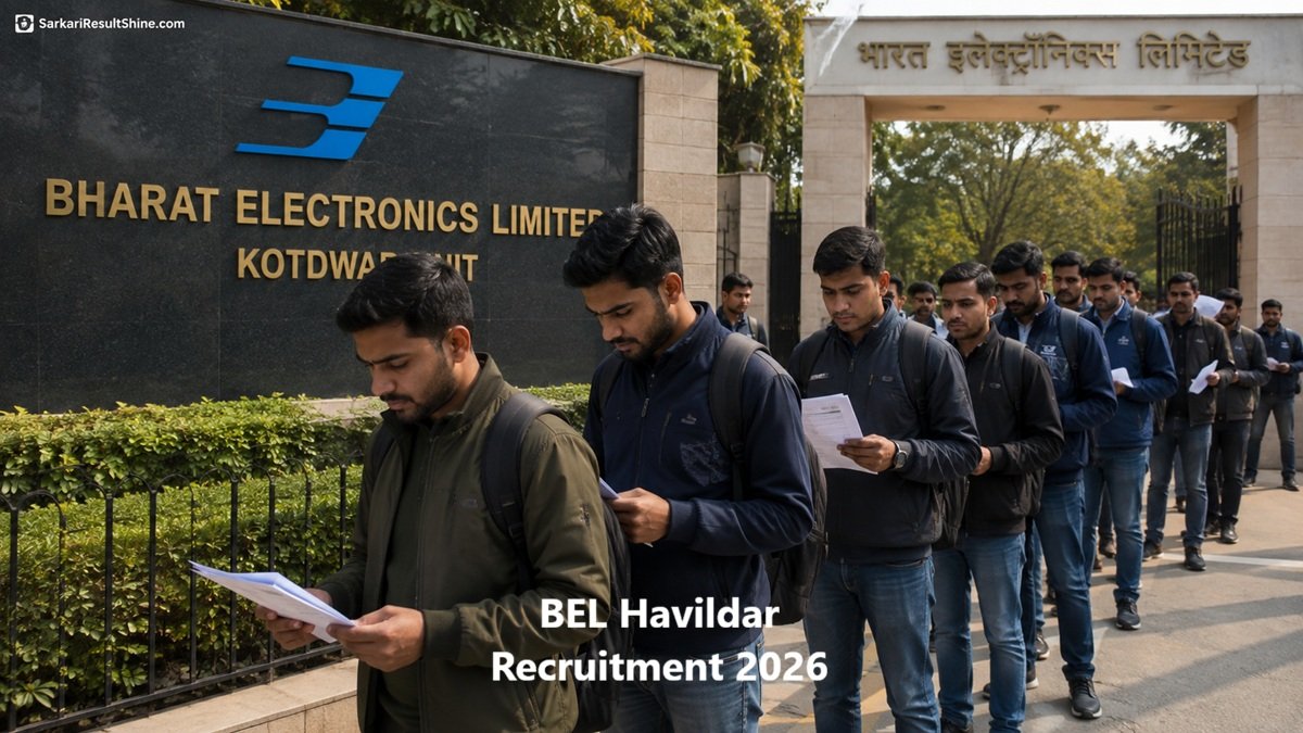 BEL Havildar Recruitment 2026