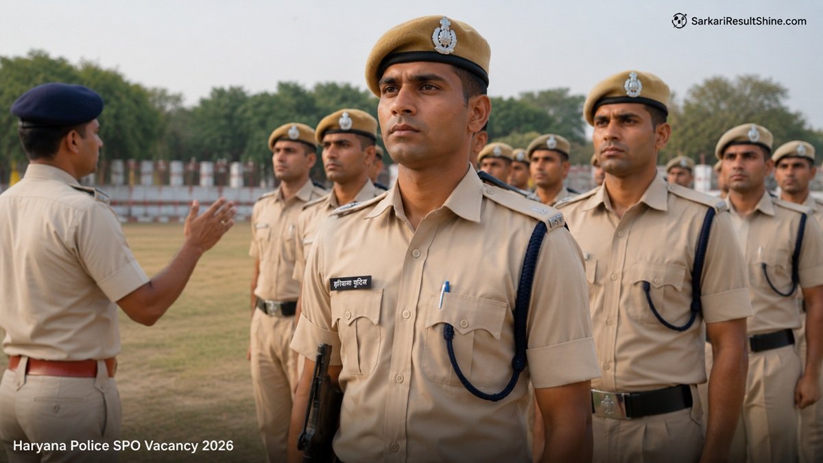 Haryana Police SPO Vacancy 2026